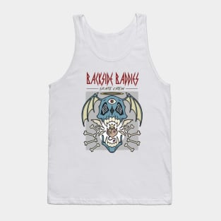 Backside Baddies Skull Angel - Blue Tank Top